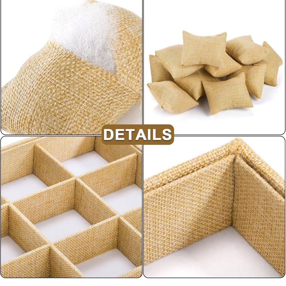 Sophisticated Beige Jewelry Organizer - Picture 3 of 3